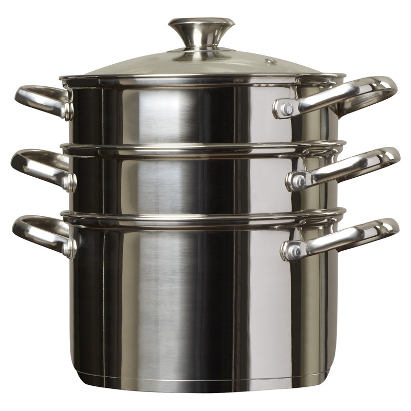Cook N Home 4 Piece Stainless Steel Multi Pot Set & Reviews Wayfair